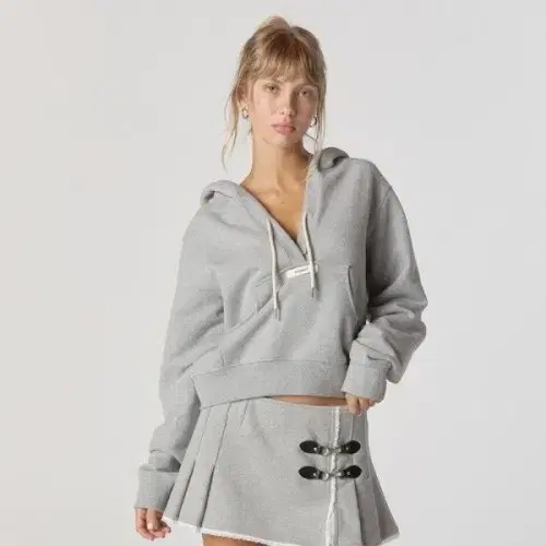 glowny ciao v cut hoodie 글로니 후디 S